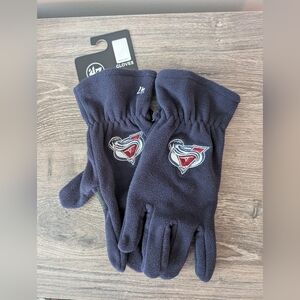 47‎ Colorado Avalanche Mens Fleece Winter Gloves NWT, Size M/L
